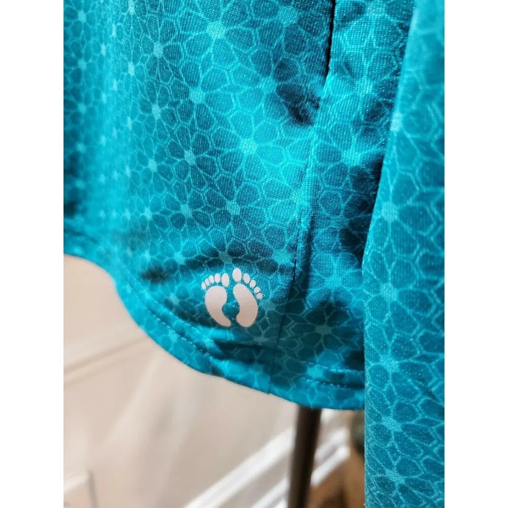 Hang Ten Women's Blue Polyester Round Neck Long Sleeve Casual Shirt Size 2XL - Image 6