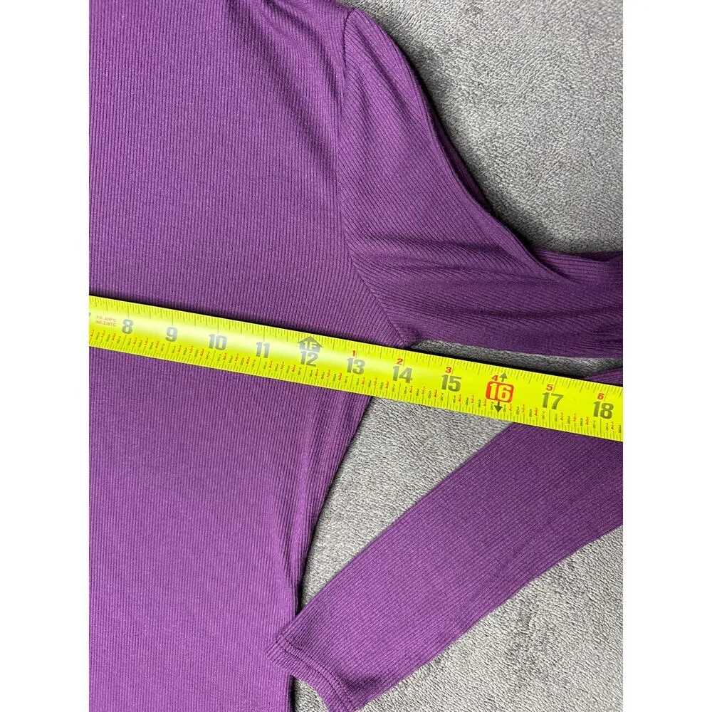 Lulus Plum Purple Turtleneck Sweater Dress – Women’s Size XS - Image 3