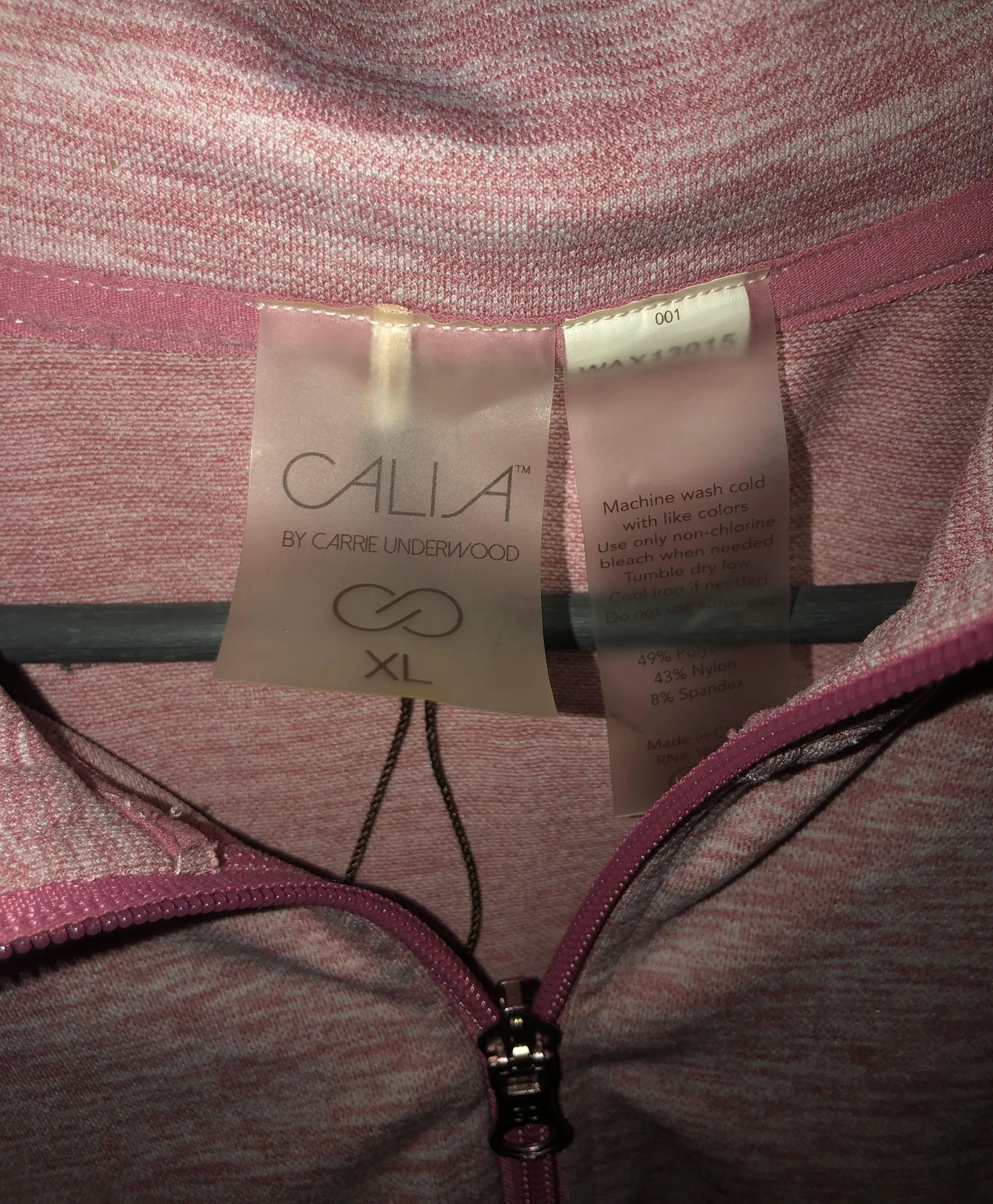 Calia by Carrie Pink Workout Top - Image 4