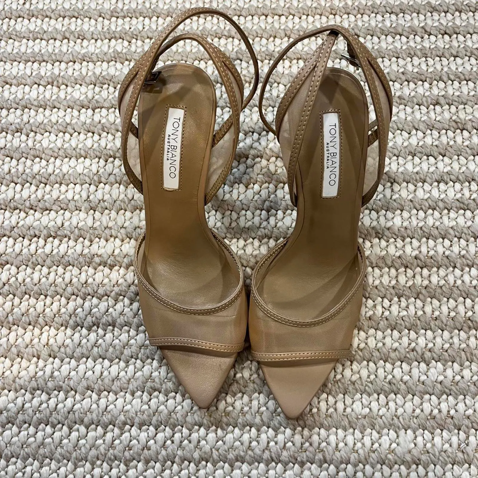 Tony Bianco Miley Sandal in Nylon Skin - Image 3