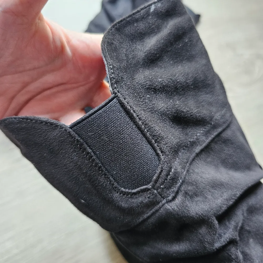 Size 8 Black Slouch Boots - Image 3