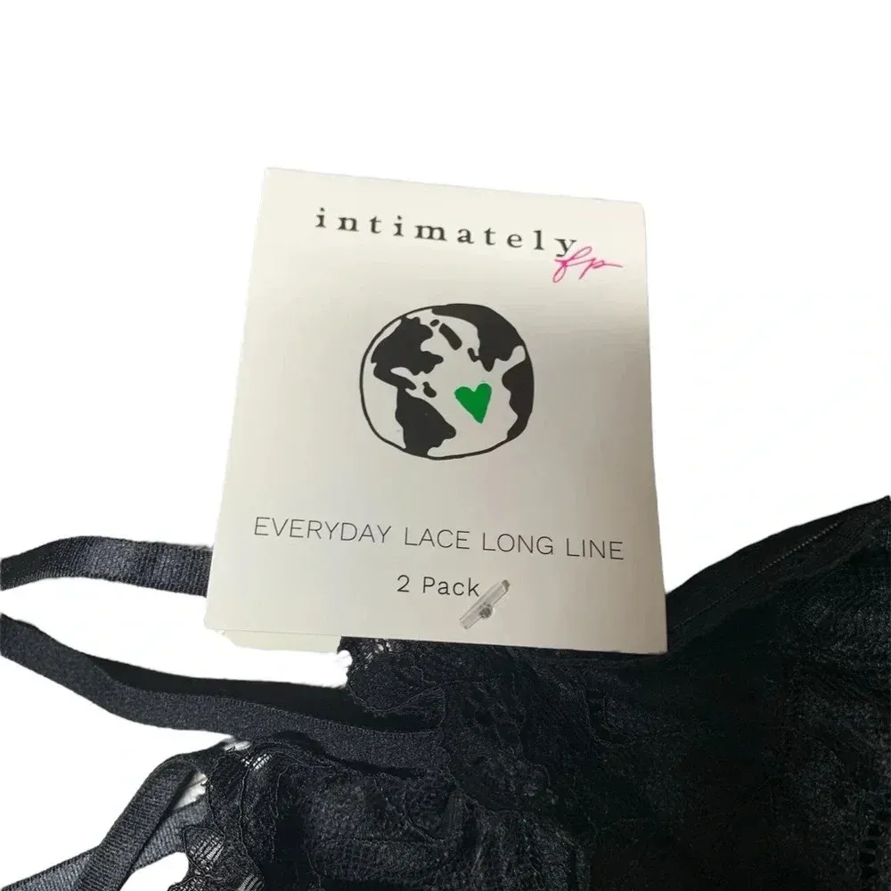 Free People Everyday Lace Longline Bralette (2 pack) - Image 6