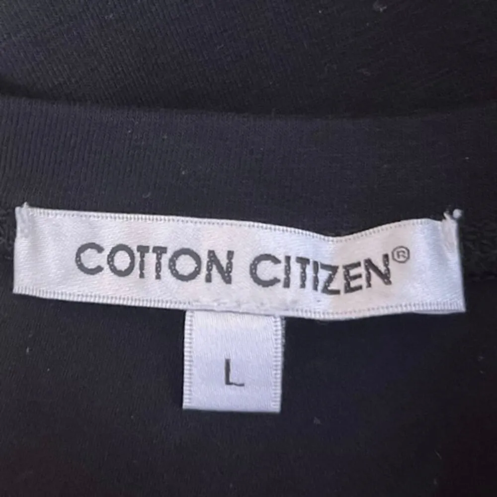 Cotton Citizen Brisbane Women's Black One Shoulder Sleeveless Bodysuit Top Sz L - Image 4