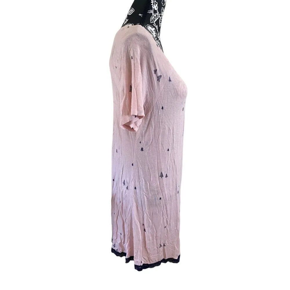 Flawed Honeydew Lounge Sleep T Shirt Sleepwear Pajamas Green - Image 4