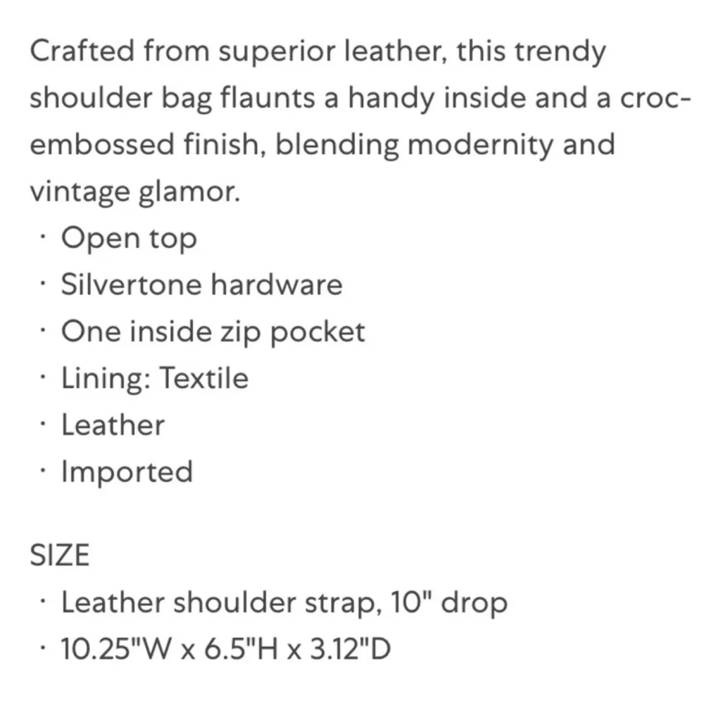 NWT STAUD Rey Croc Embossed Leather Shoulder Bag Pistachio Pastel Light Green - Image 10