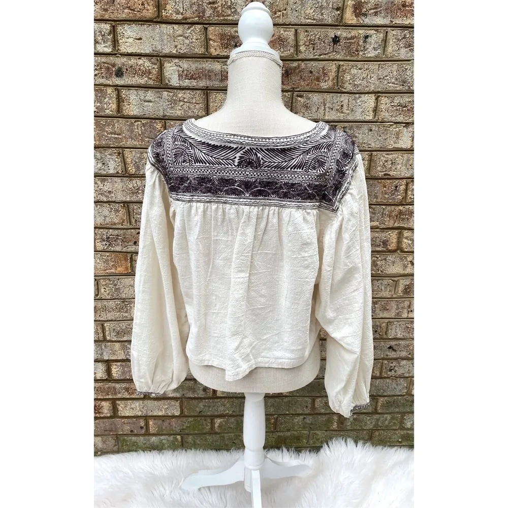 NWT Free People Iggy Embroidered Top - Image 6