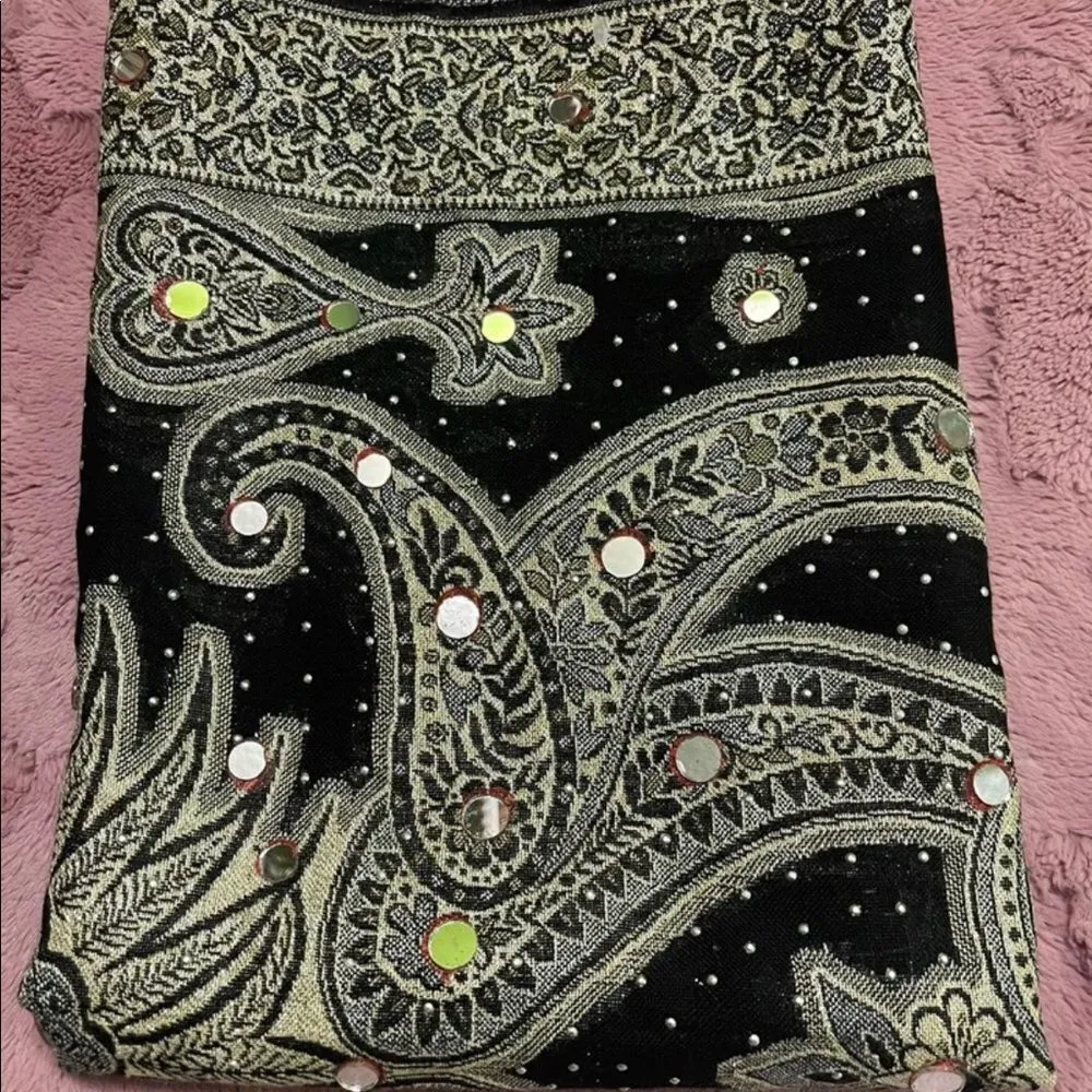 Scarf w/mirror Gold - Image 9