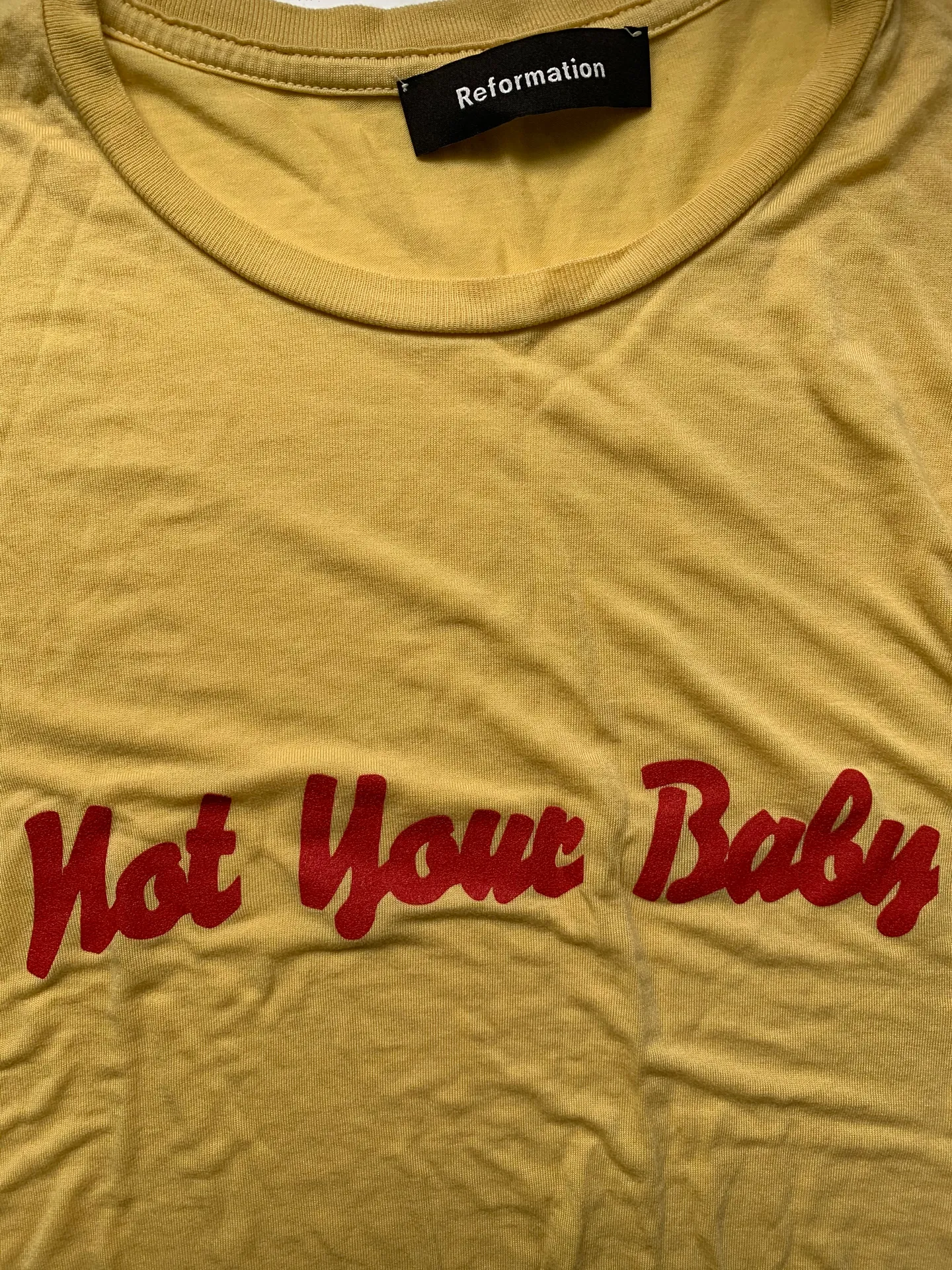 Reformation Hanna Crop Tee - Image 5