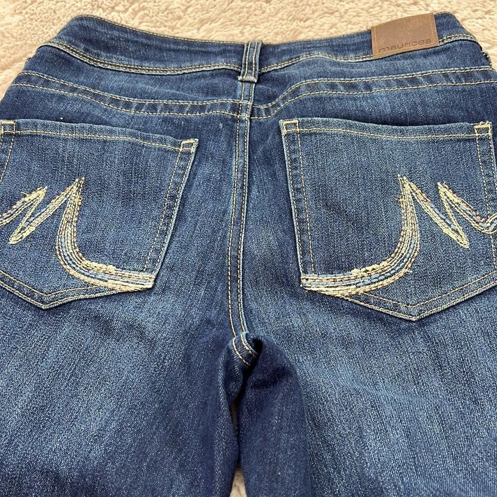 Maurice’s straight leg size 6 reg jean - Image 4