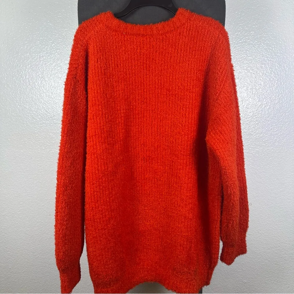 Future Collective | Vibrant Red Women's Crew Neck Sweater Size XXL - Image 5