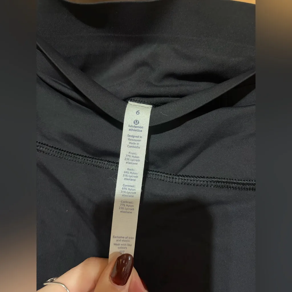 Lululemon Mind Over Miles Crop (17" ) - Image 5