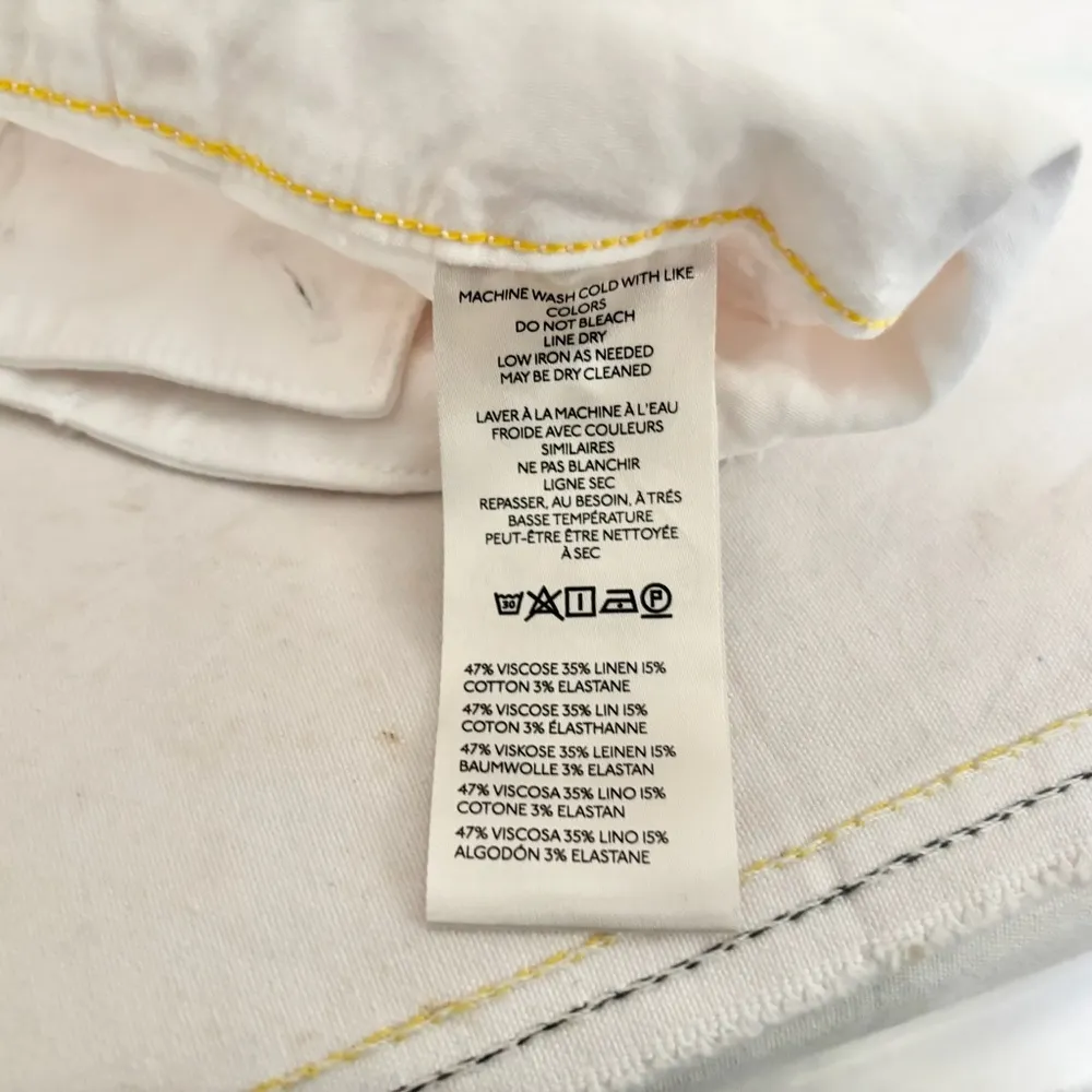 Anthropologie Maeve the Colette Pant in Lightweight Linen Cotton Blend - Image 5