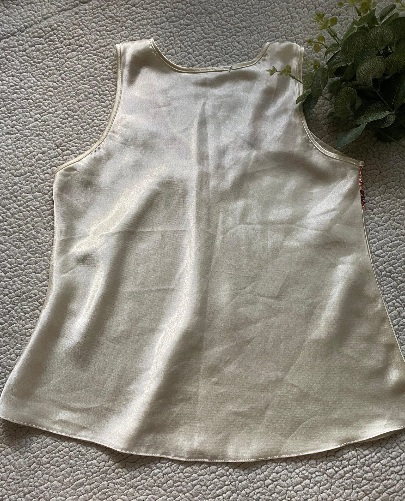 Vintage Embroidered Tank Top Multi Size M - Image 5