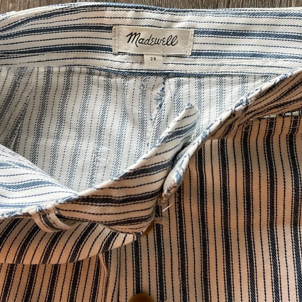 Madewell wide leg cropped pants | 28 - Image 3
