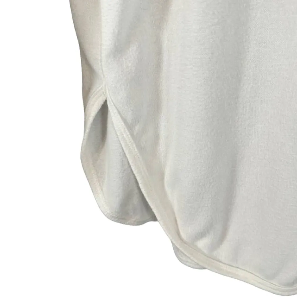 Athleta White Long Sleeve Casual Basic Athletic Top Women Sz M - Image 4