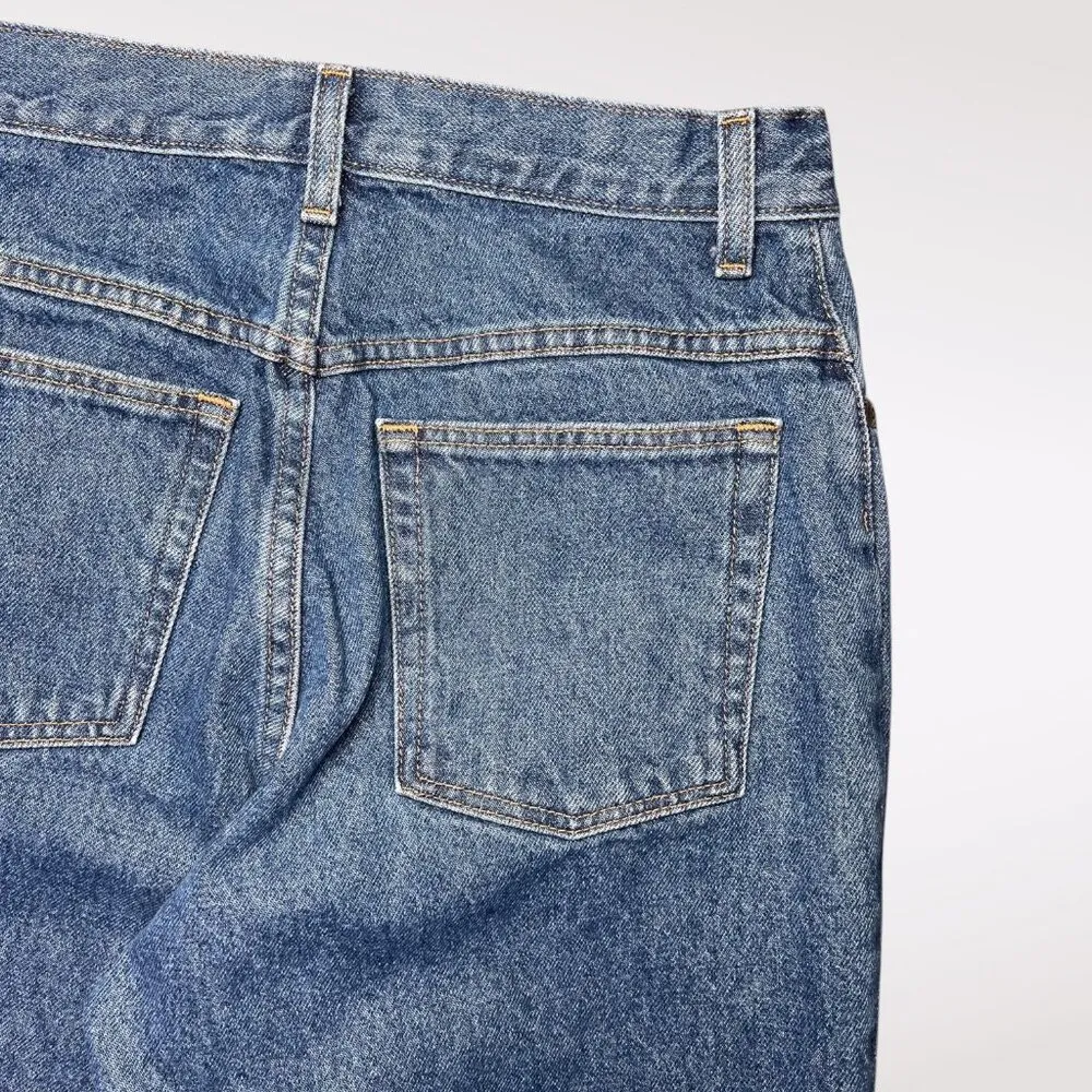 VTG L.L. Bean Original Fit High Rise Denim Jeans Straight Leg Size 8 - Image 9