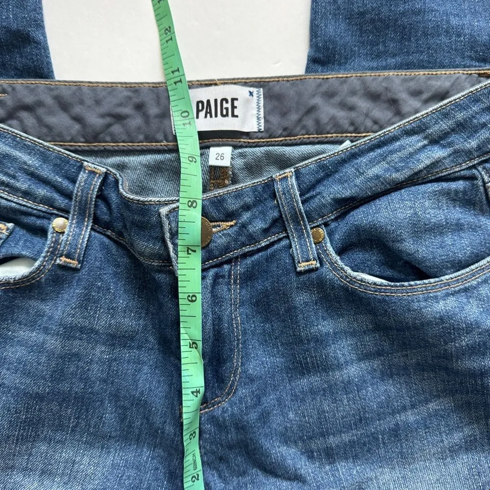 Paige Jimmy Jimmy Crop Frances Soft Jeans W2255 Women’s 26 - Image 6