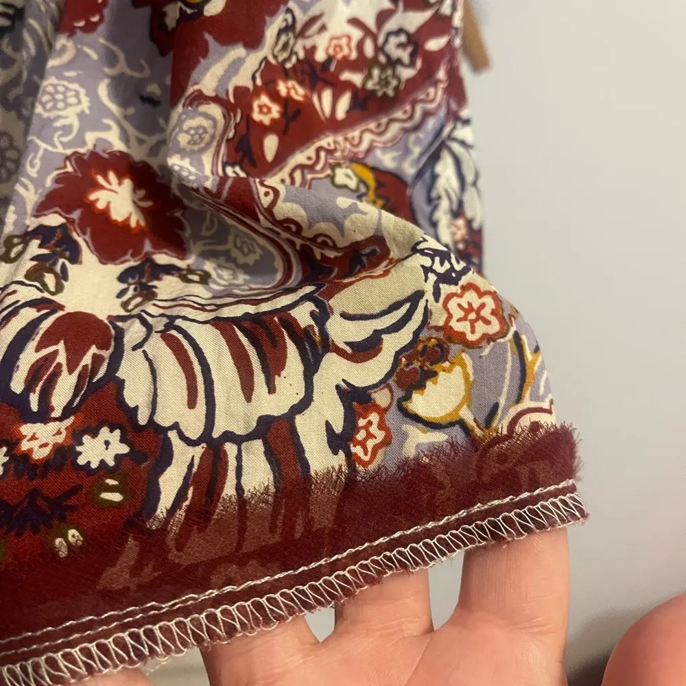 Urban Outfitters Silence & Noise Witchy T Shirt Dress Floral Print Tunic Boho - Image 3