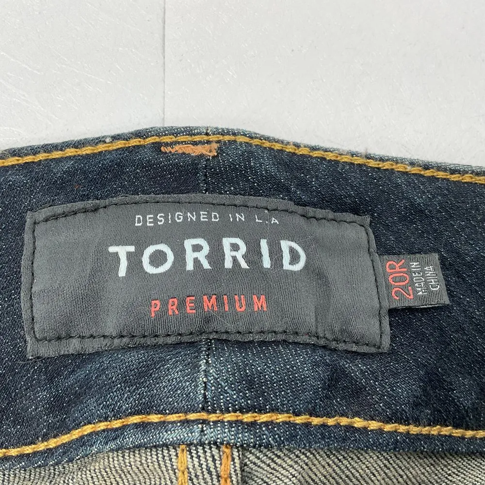 Torrid Womens Jeans Pre-owned Size‎ 20R (Z179) - Image 4