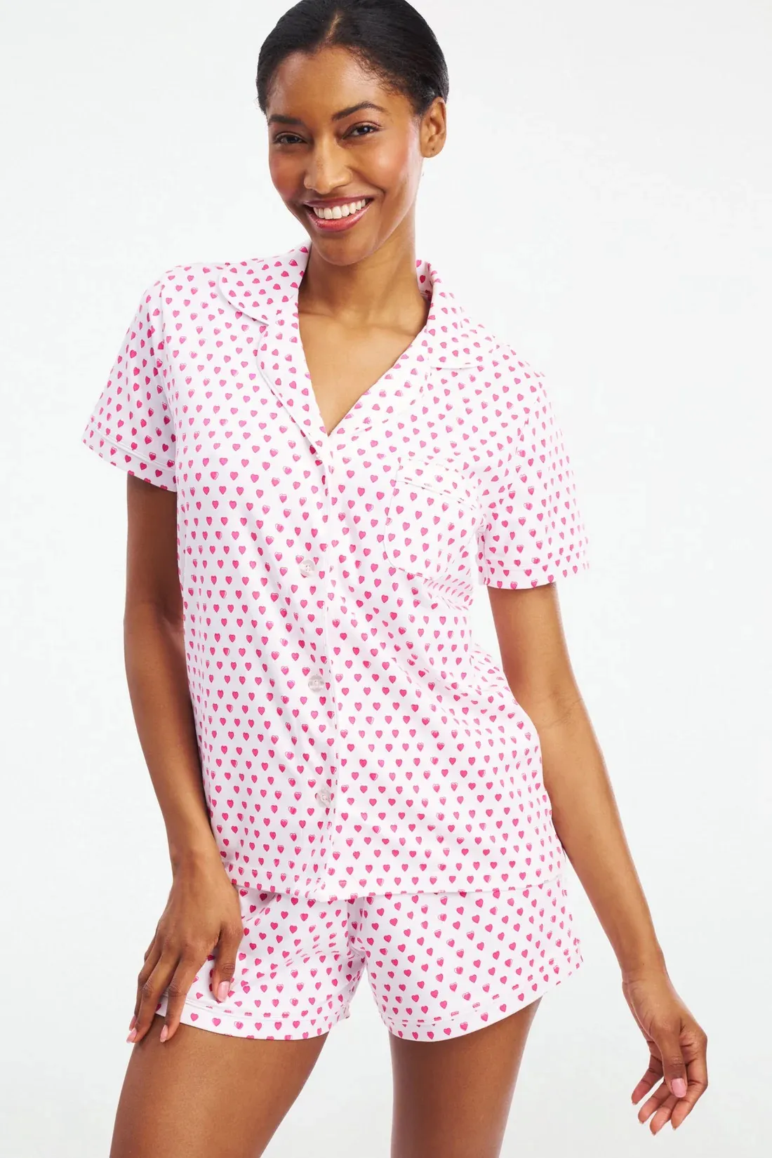 Roller Rabbit Heart Pink Pajamas - Image 2
