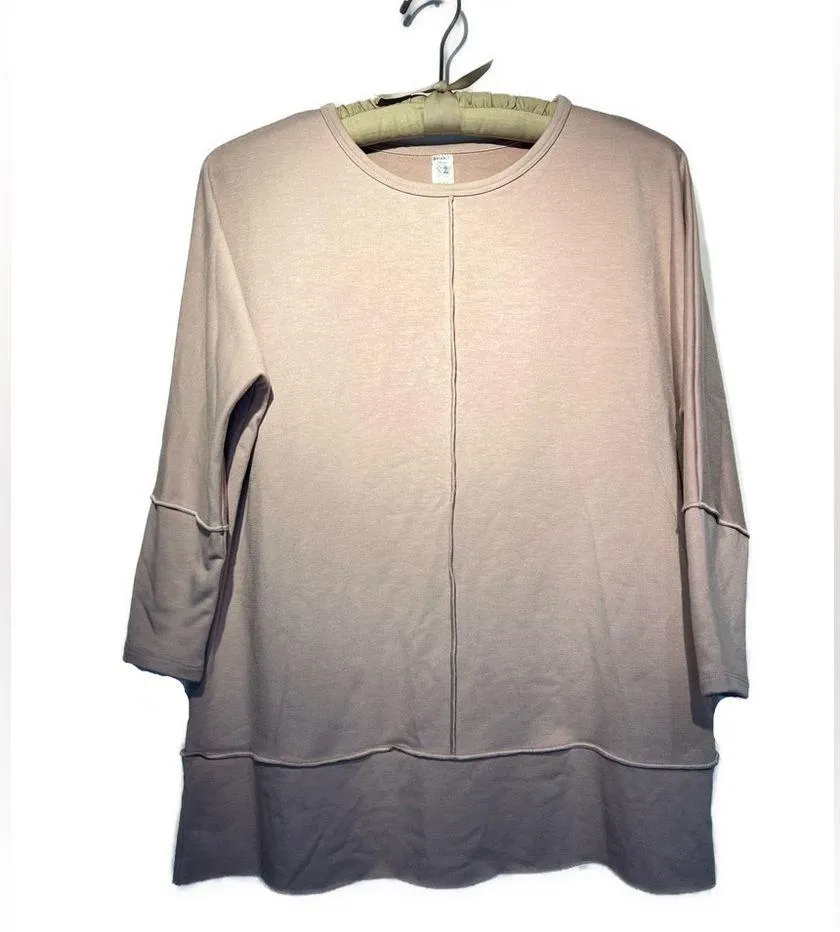 Spanx Women's Perfect Length Dolman 3/4 Sleeve Top Oat - Image 4