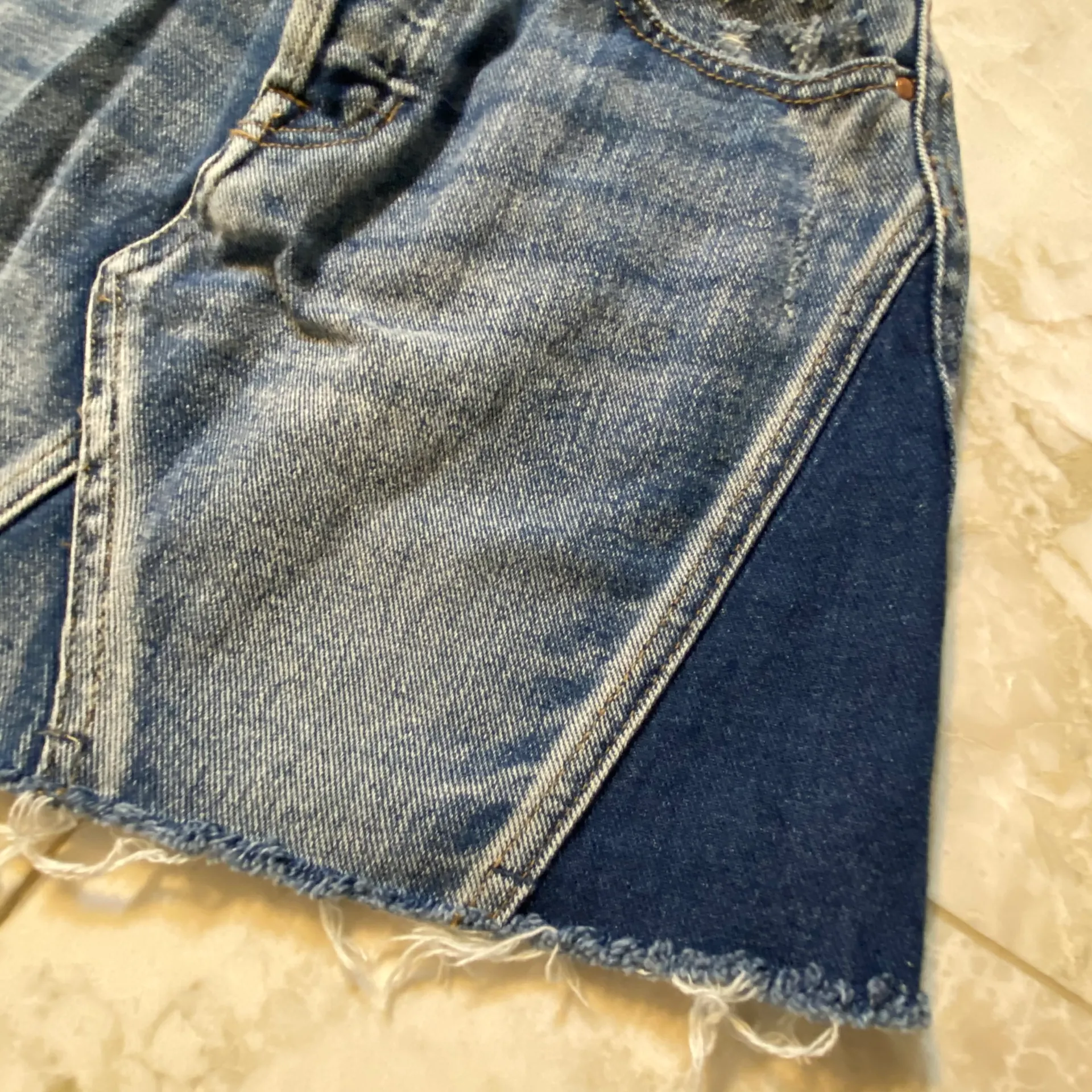 Denim Mini Skirt 23 - Image 3