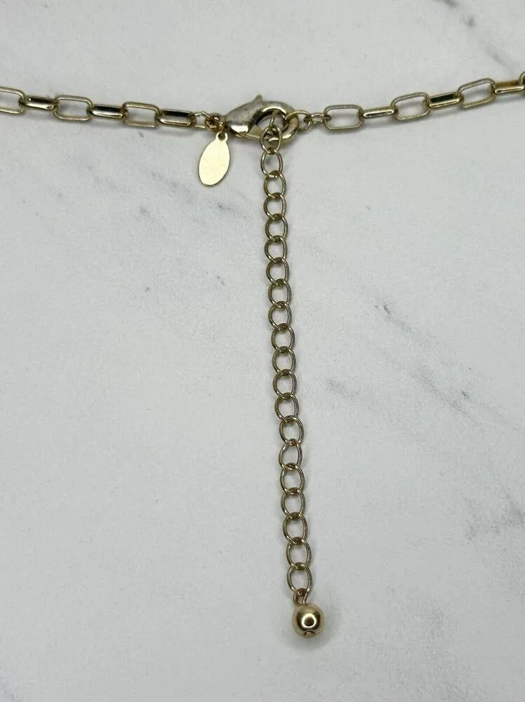 Chico's Womens Reversible Animal Print Statement Necklace 39.5" ✨ - Image 5