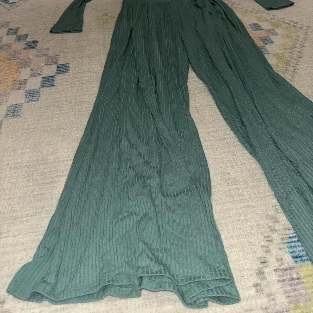 Lain snow ribbed set Green Size L - Image 2