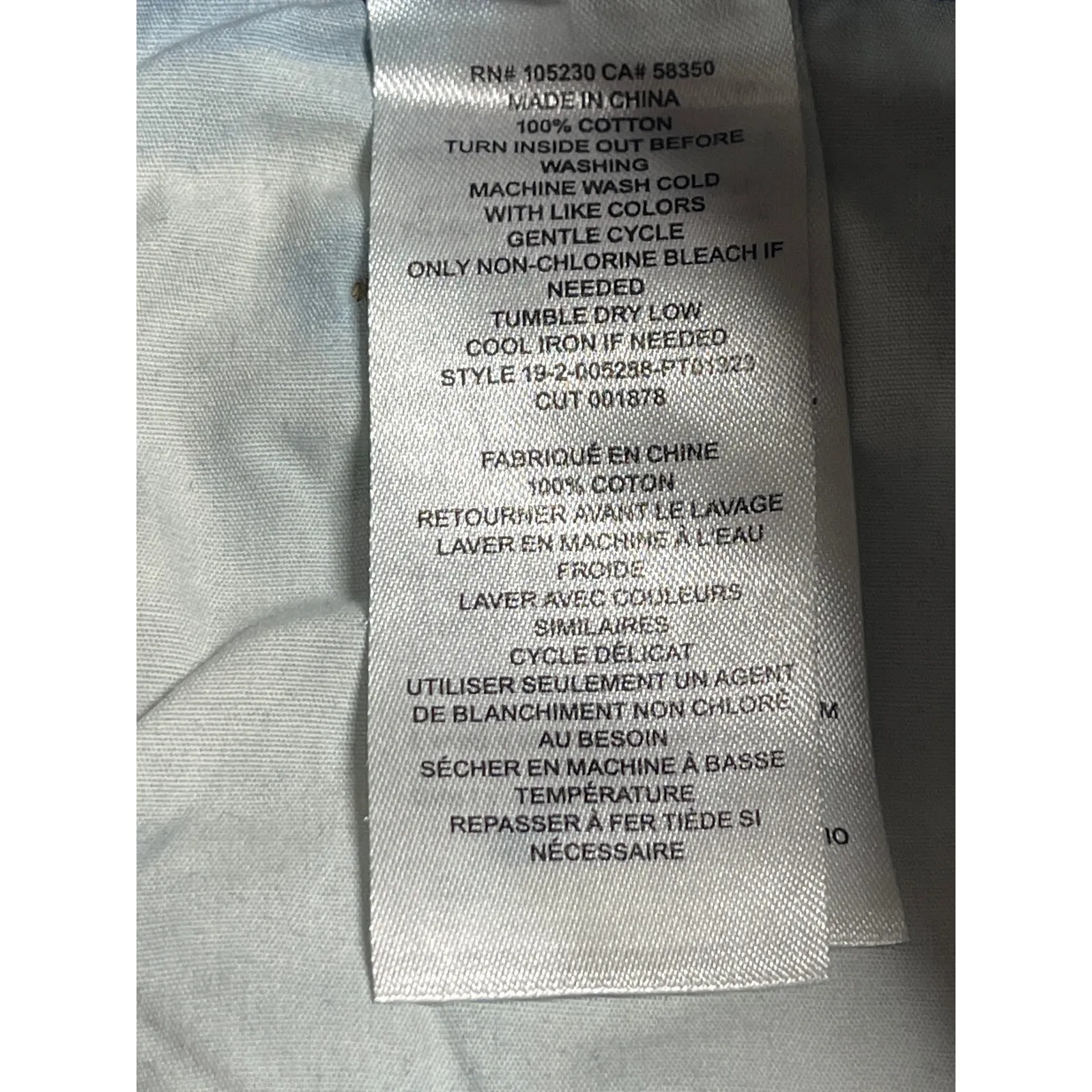 Current Elliott Blue High Rise Frayed Raw Hem Button Fly Straight Denim Jeans 30 - Image 4