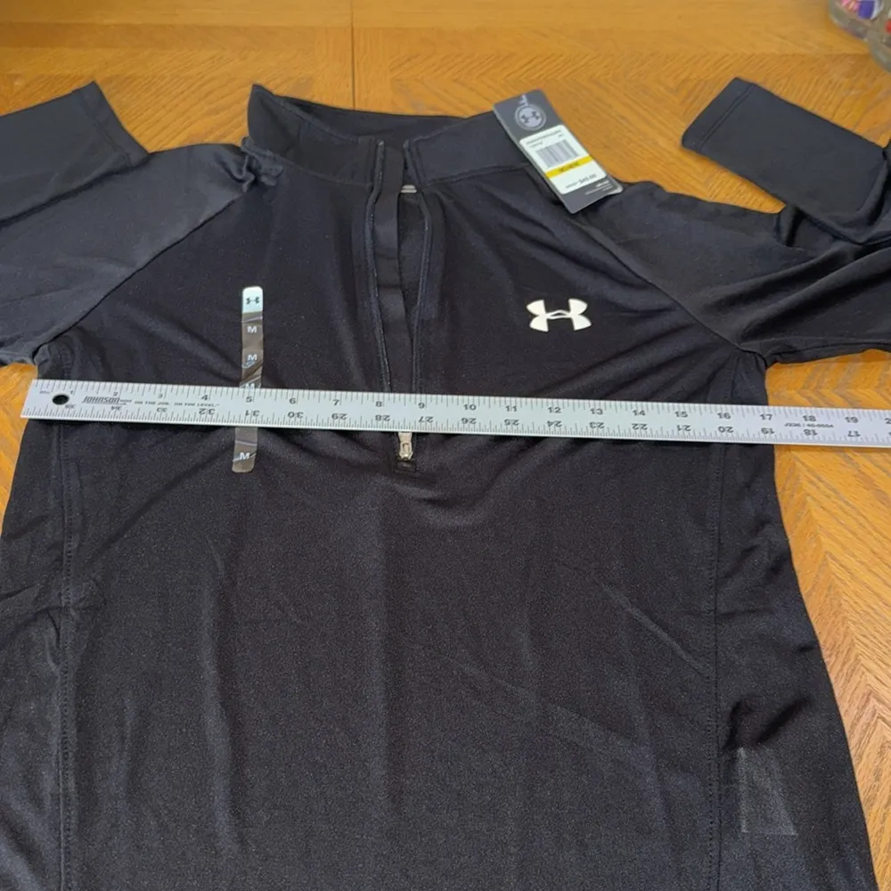 Under Armour 3/4 zip, long sleeve shirt - Image 7
