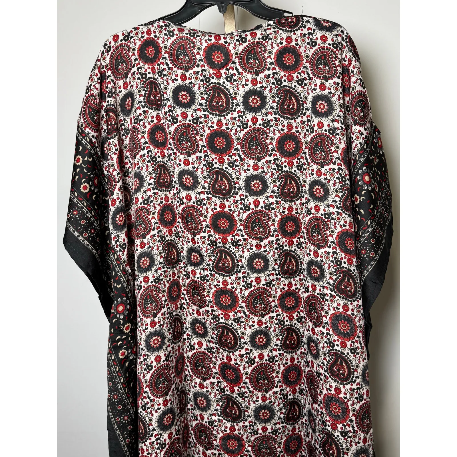 Paisley floral geo Kaftan Dresses for Women Beach Coverups, One Size Kaftans - Image 4