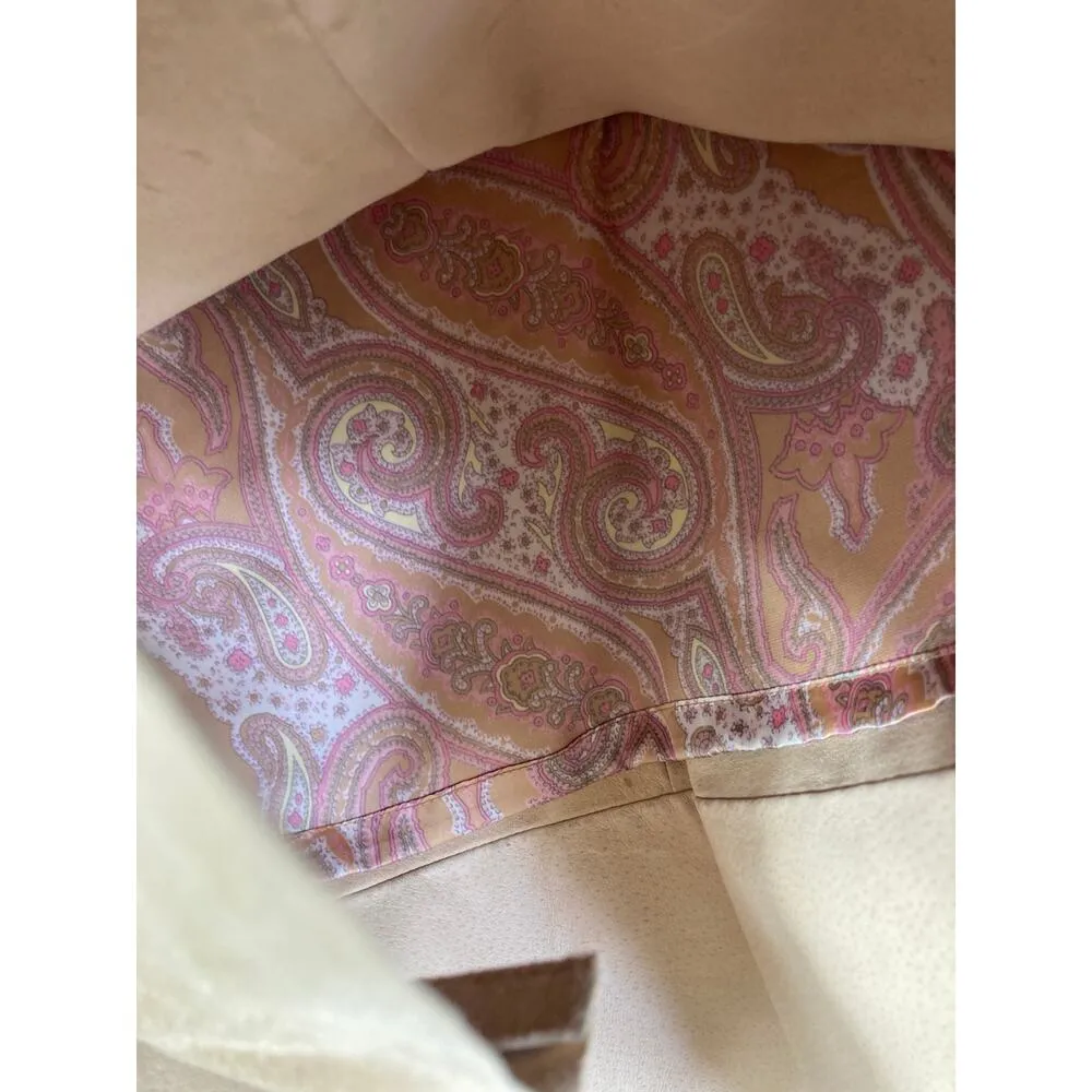 Andrew Marc  Suede Leather Skirt Size 2 - Image 5