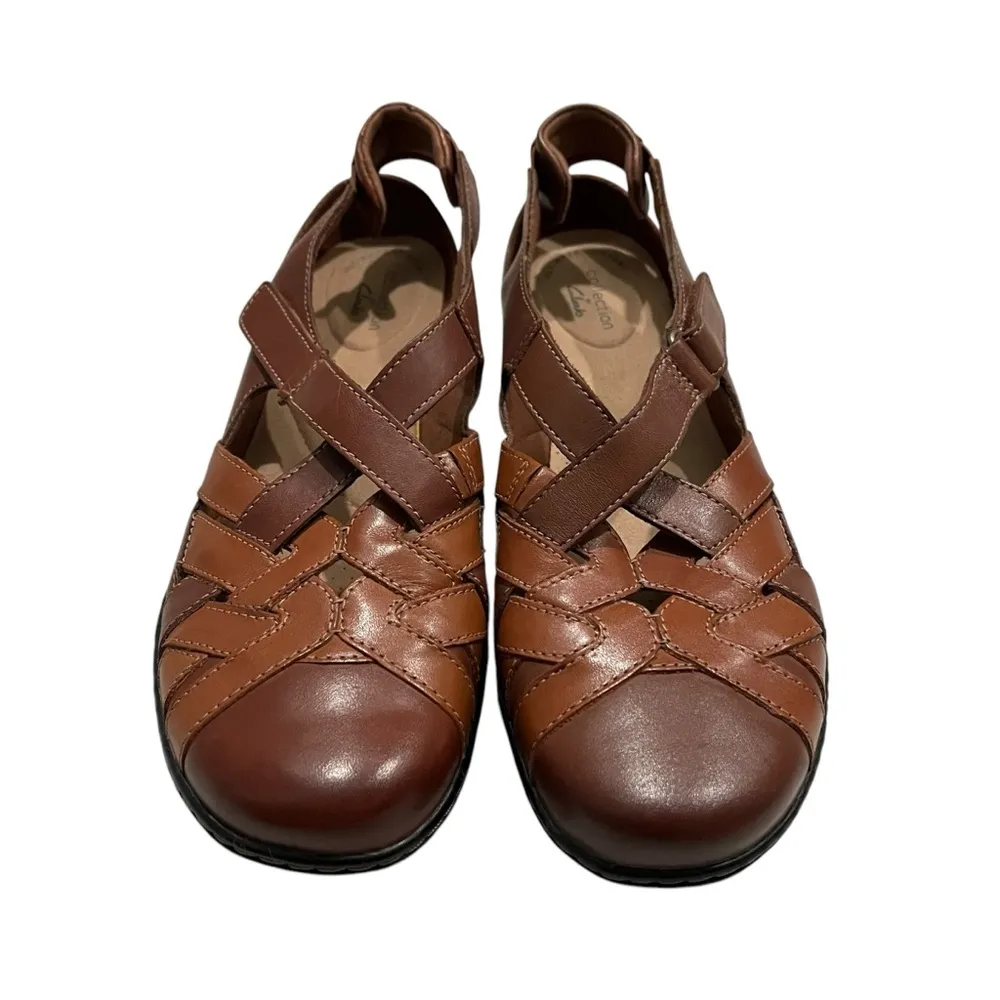 Cora Dream Loafer Flat, Tan Leather Combination, Sz 9 - Image 4