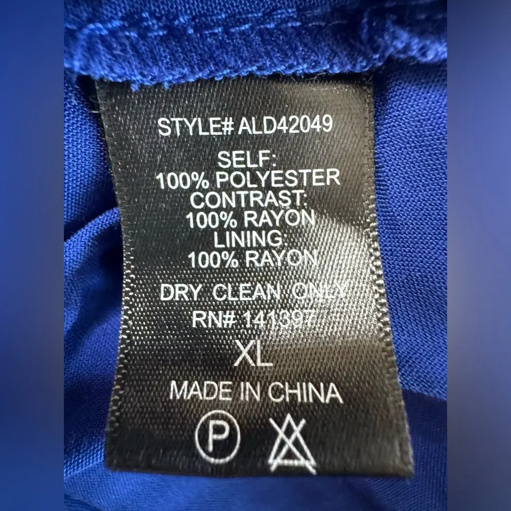 Astr The Label A Line Lace Midi Dress size XL in Colbalt Blue 
Royal Blue - Image 12