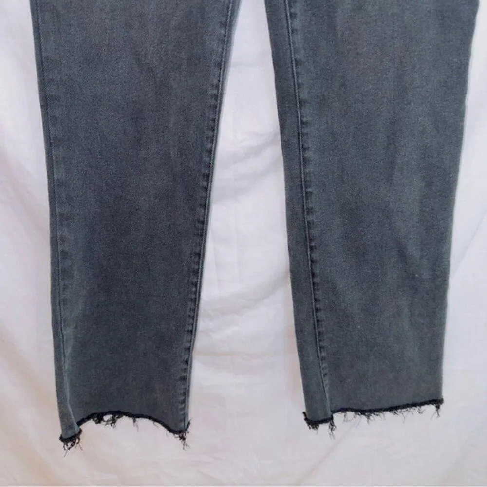 Wit & Wisdom Black Wash Denim High Rise Stretch Waist Kick Boot Jean size 6 - Image 3