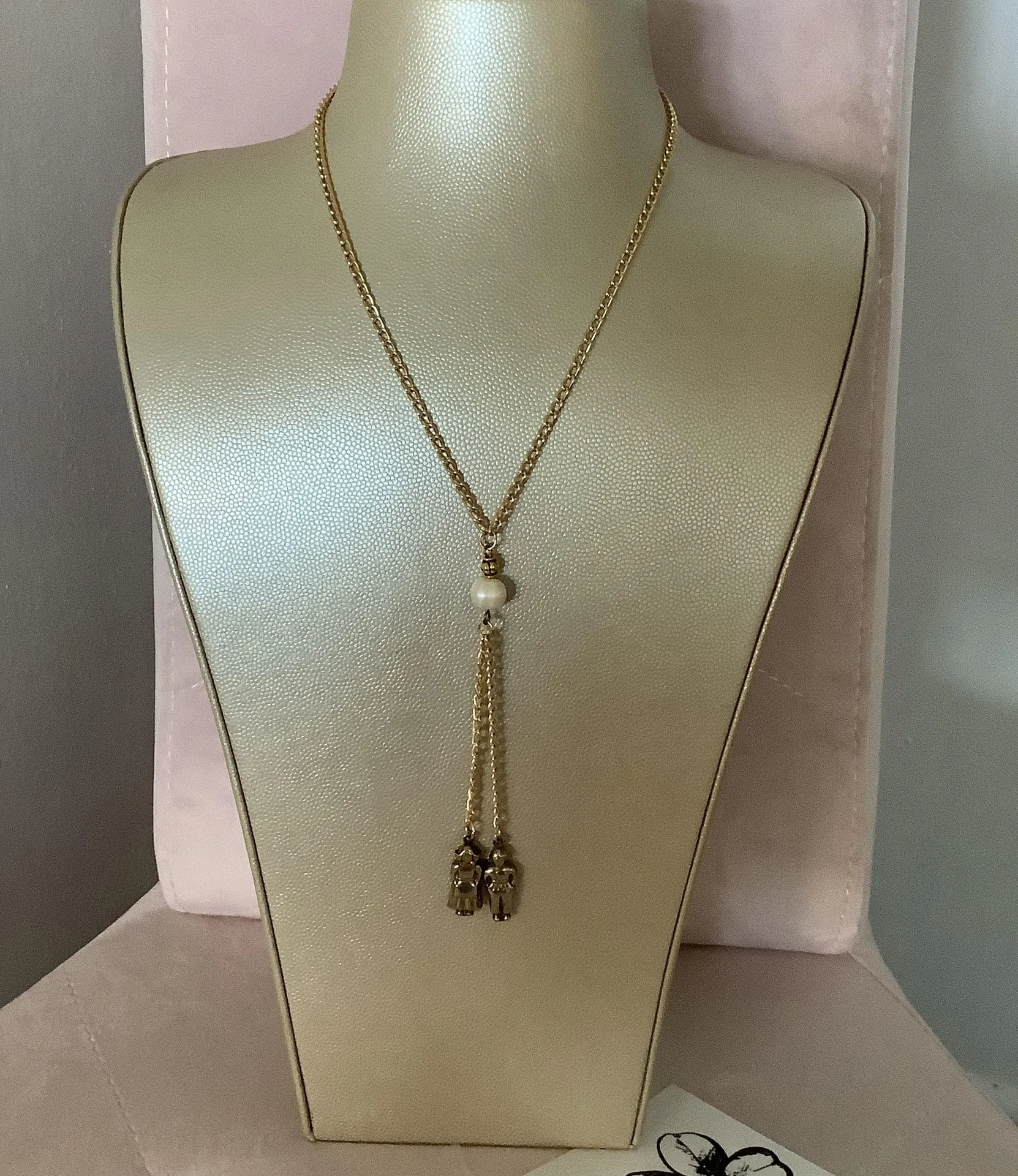 Vintage Figurine Necklace  - Image 3