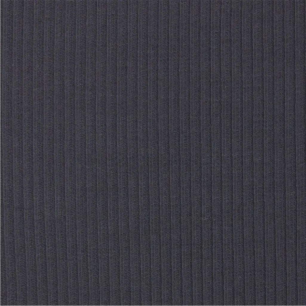 SKIMS  Soft Lounge Rib Long Sleeve Crop Top In Graphite - Image 5