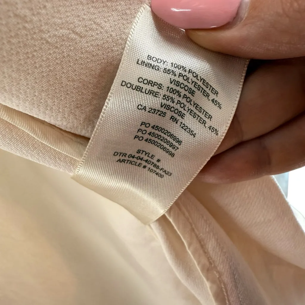 Aritzia Wilfred Women’s Size M Oversized Slouchy Blazer Cream Crepette Old Money - Image 5