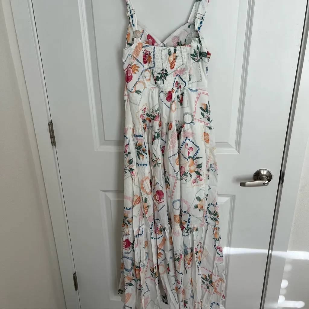 NEW Altar’d State Fruit Print Maxi Dress Size Small NWT - Image 10