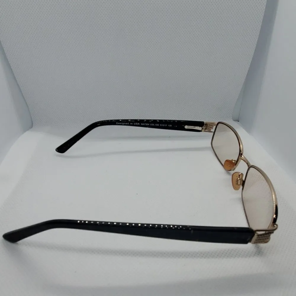 Marcolin Prescription Glasses Frames Gold - Image 3