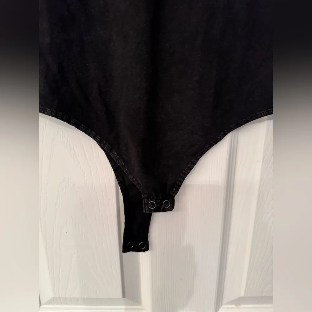 Affliction Isadora Diamonds Bodysuit Women’s Black Size Small - Image 6