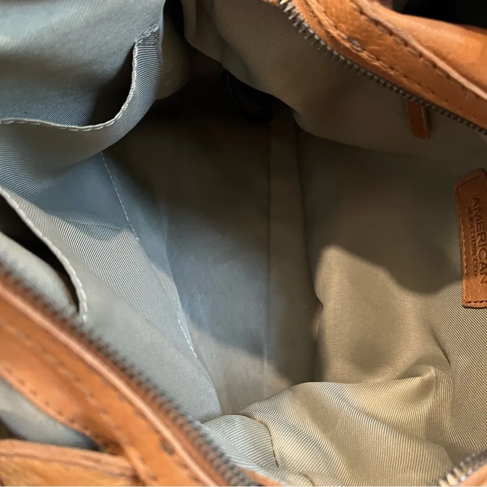 American Leather Lenox Triple Entry Satchel - Image 14