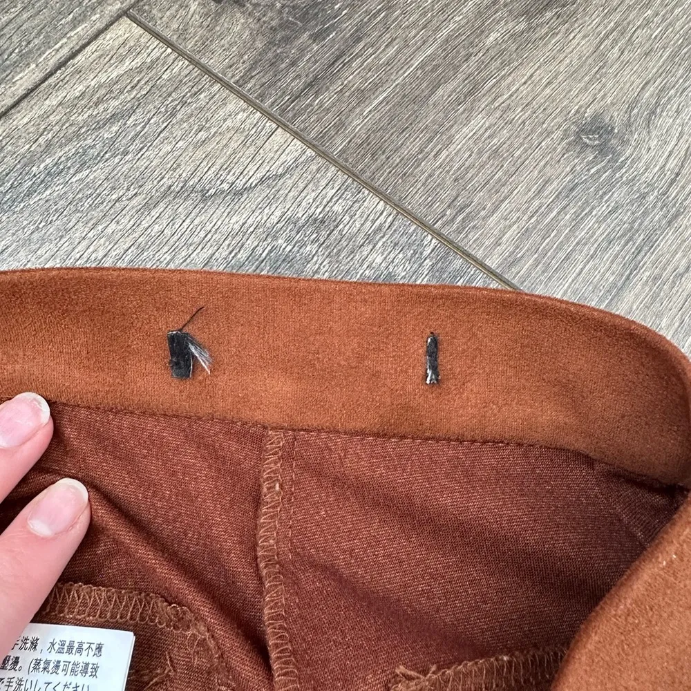 Brown High Waisted Flare Pants • Size Small • 70’s style • Disco • Western - Image 5