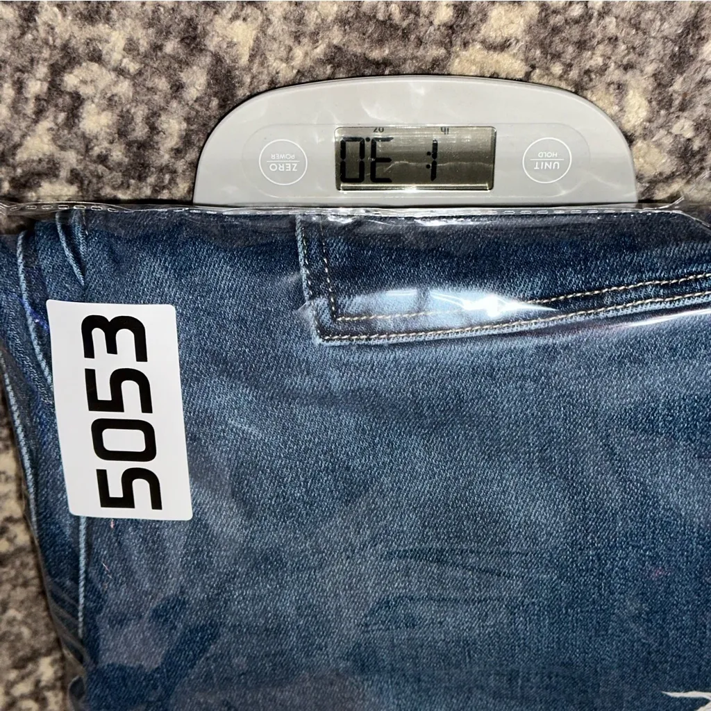 Hidden Denim Women’s Size 28 Blue Wash Nori Cropped Wide Leg Jeans - Image 14