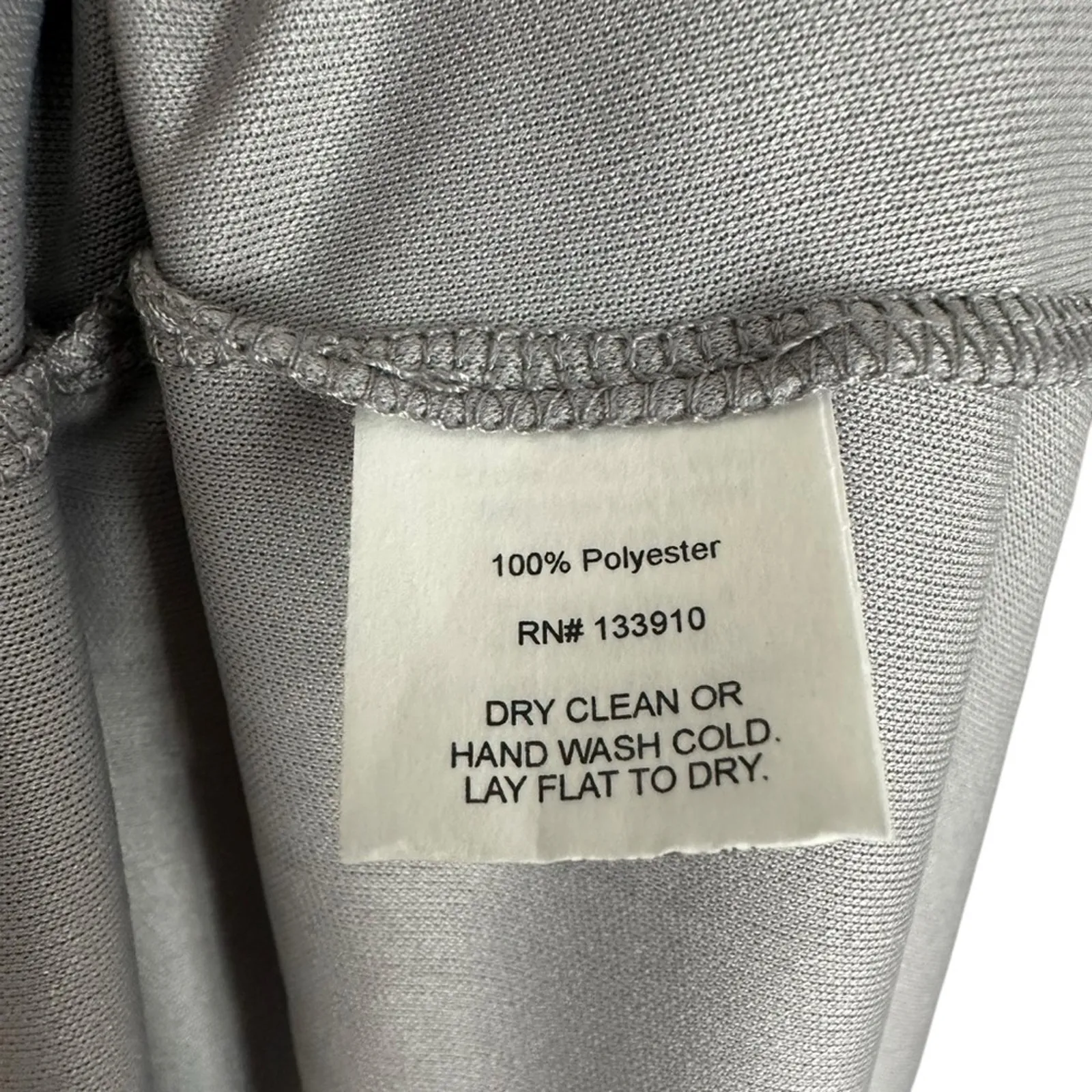 Show Me Your Mumu Emma Ruffle Maxi Dove Gray Chiffon NWT Sz Medium Bridesmaid - Image 12