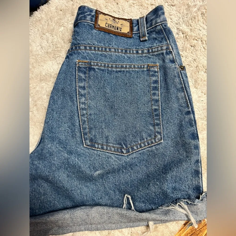 Chamonix denim shorts made in Canada size 12 Blue - Image 2