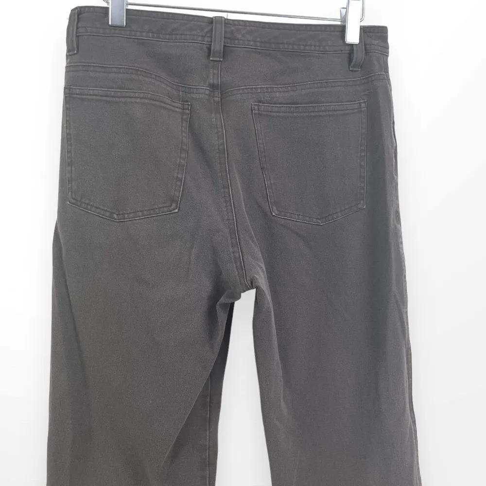 SAKS FIFTH AVENUE Dark Brown Bootcut Denim Jeans - Image 10