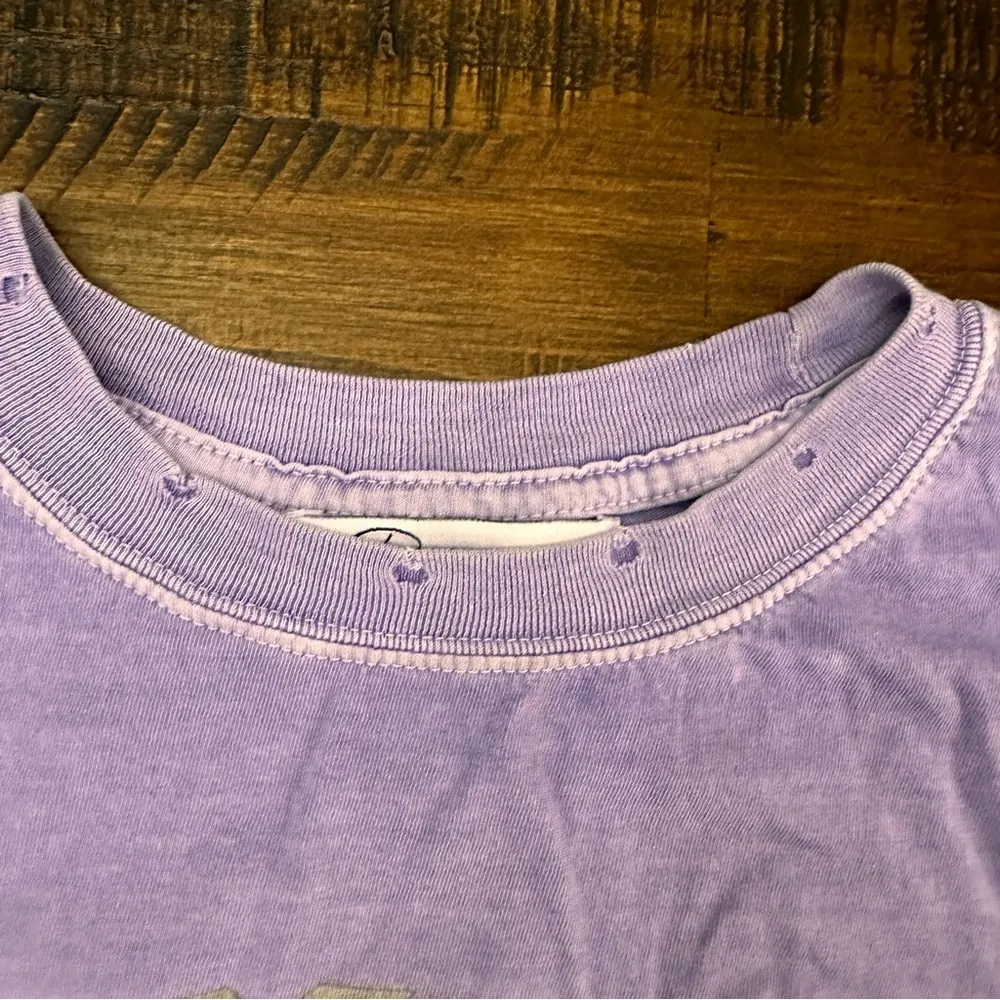 Girl Dangerous “Rocky Mountains Colorado” LARGE Distressed Purple - Image 9