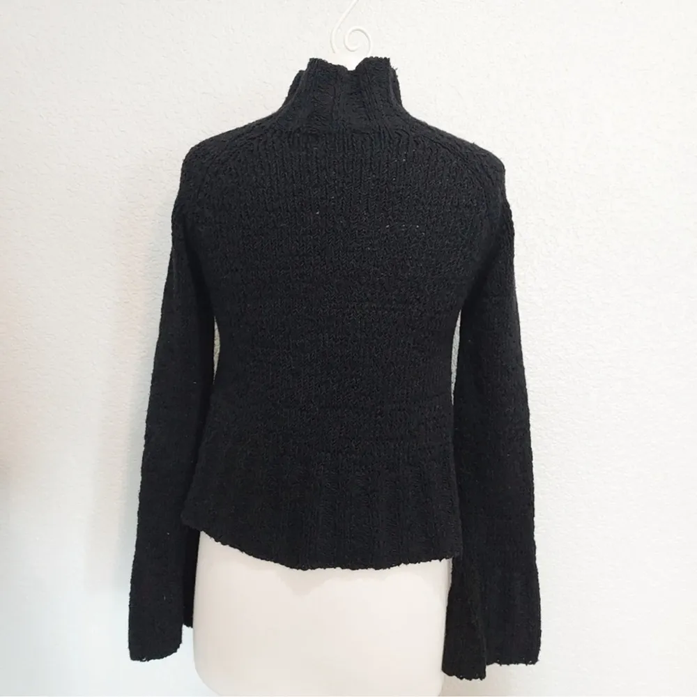 Co-operative Black Mock Turtleneck Sweater Size Medium - Image 11