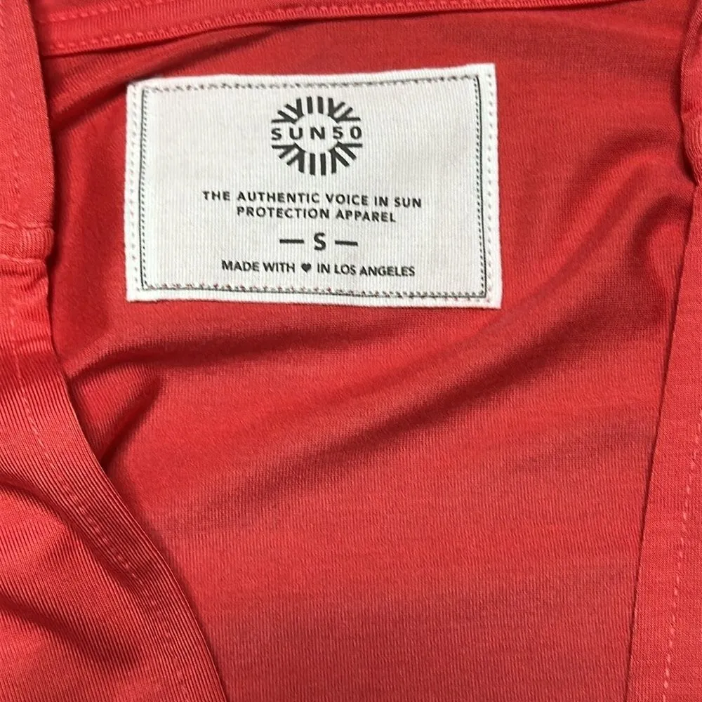 Sun50 UPF 50+ Beach Robe‎ Swimsuit Cover Up Pink Size Small - Image 6